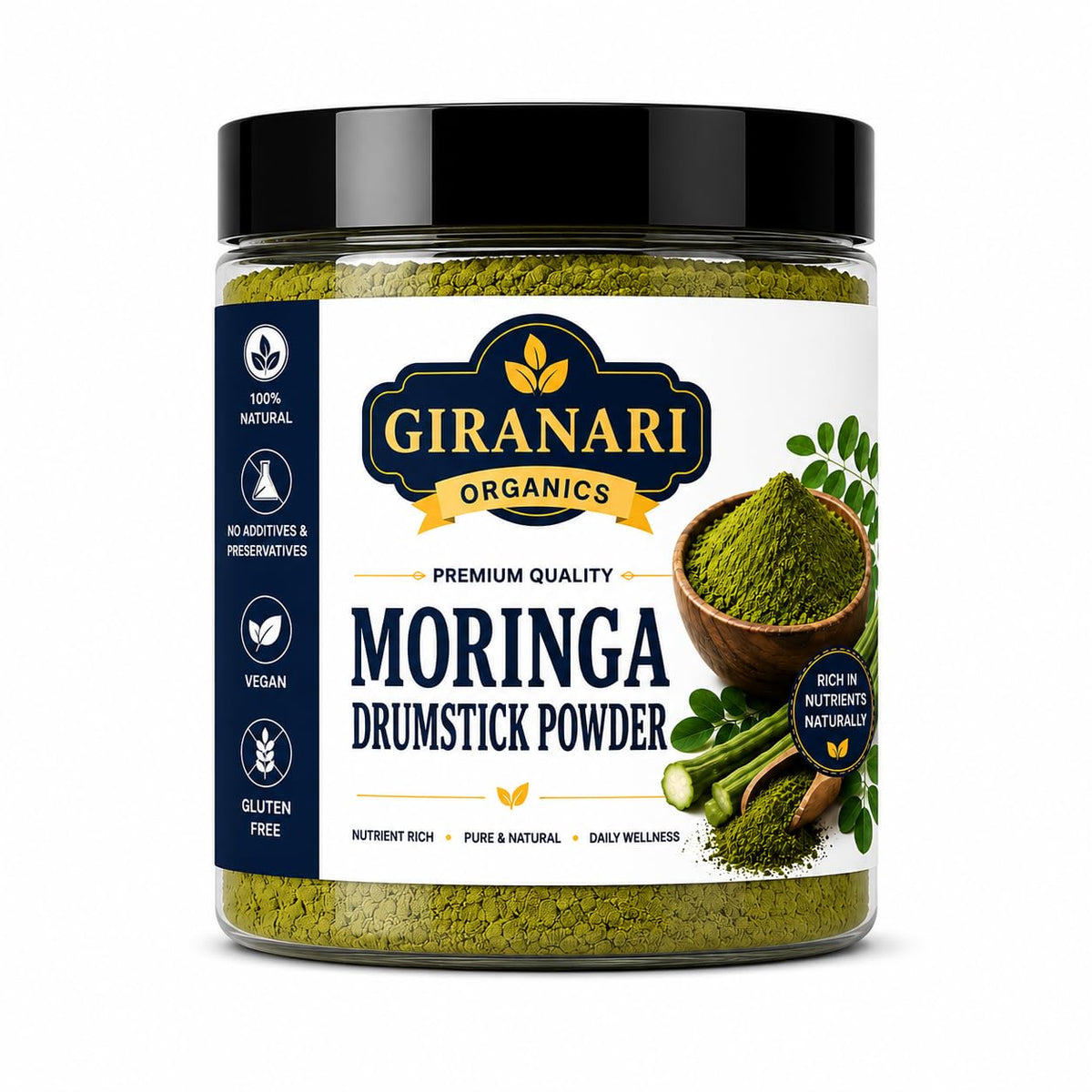 Moringa Powder Premium Drumstick Leaf Powder