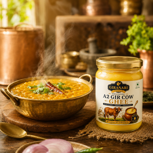 Giranari A2 Gir Cow Ghee jar view 2