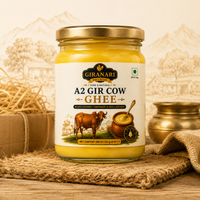 Giranari A2 Gir Cow Ghee jar, hygienically packed