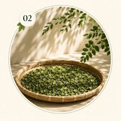 Carefully Shade Dried